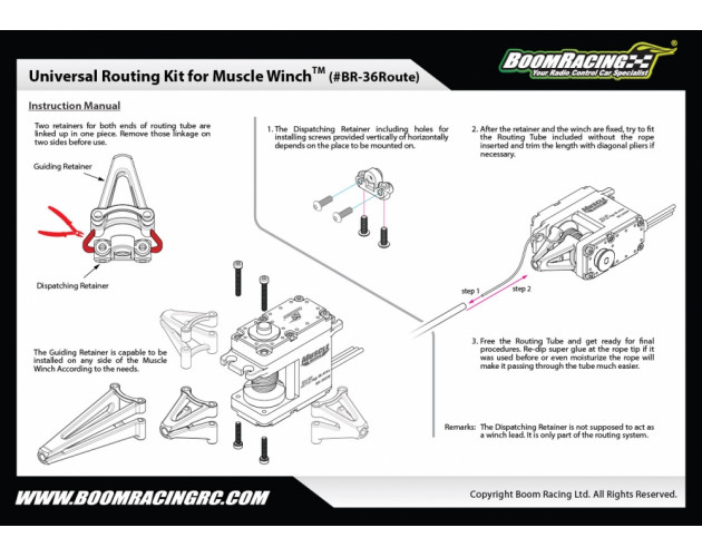 Universal Routing Kit for Muscle Winch™