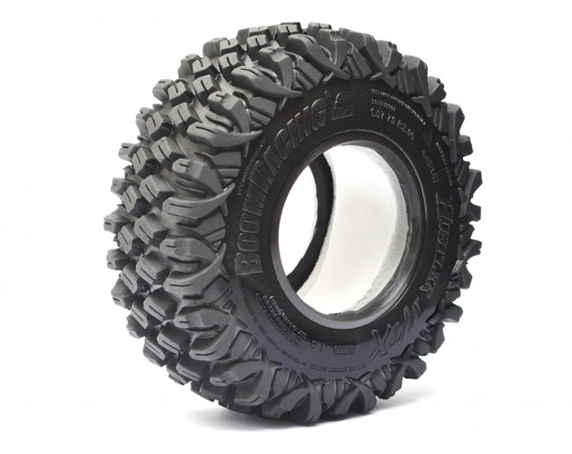 HUSTLER M/T Xtreme 1.9 Rock Crawling Tires 4.45x1.57 SNAIL SLIME™ Compound W/ 2-Stage Foams (Soft) [Recon G6 Certified] 2pcs