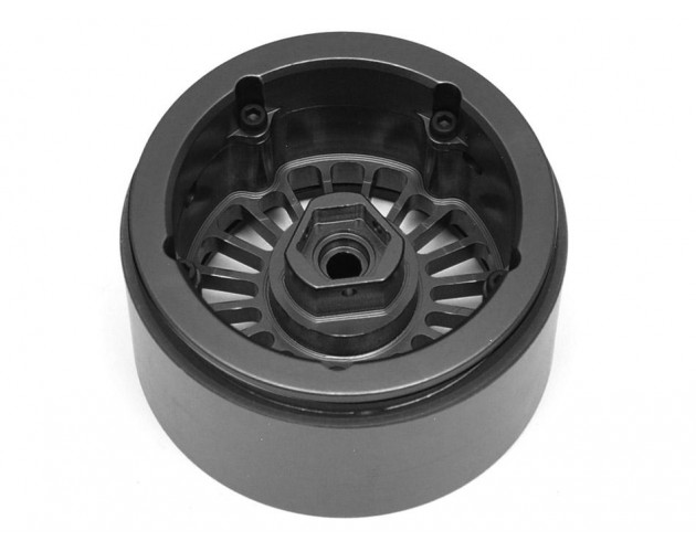 Venomous KRAIT™ 2.2 Aluminum Beadlock Wheels With 8mm Wideners (2) Gun Metal