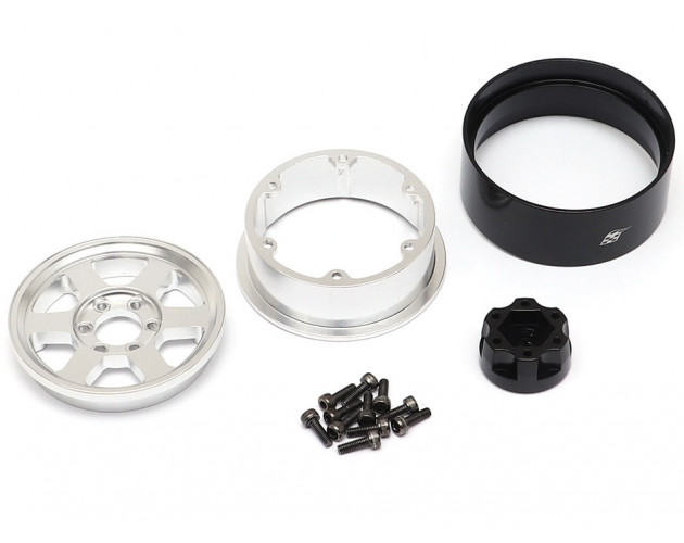 TE37X KRAIT™ 1.9 Aluminum Beadlock Wheels w/ XT606 Hubs (4) Silver