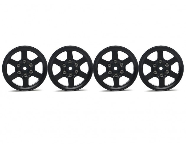 TE37X KRAIT™ 1.9 Aluminum Beadlock Wheels w/ XT606 Hubs (4) Black