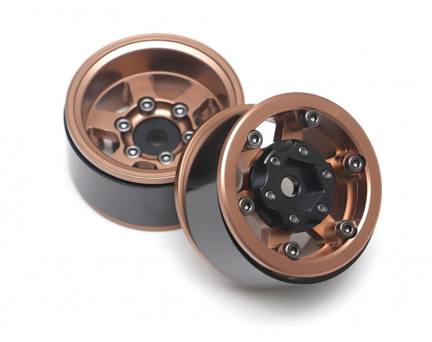 TE37XD KRAIT™ 1.55 Deep Dish Aluminum Beadlock Wheels w/ XT601 Hubs (2) Bronze