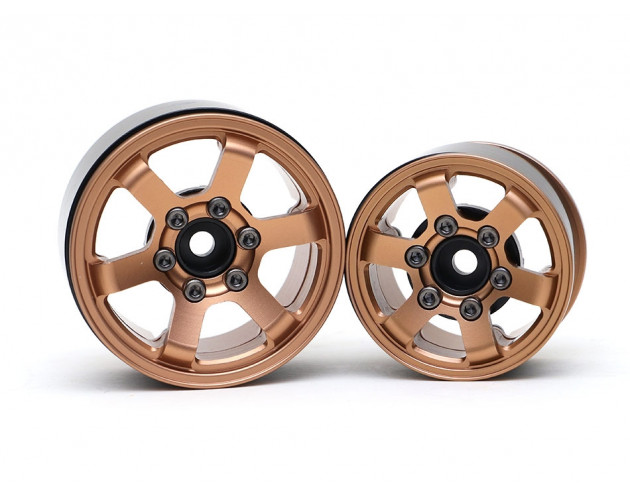 TE37LG KRAIT™ 1.55 Aluminum Beadlock Wheels w/ XT606 Hubs (2) Bronze