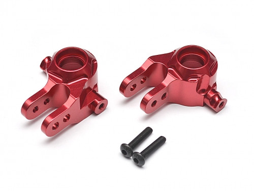 Aluminum Front Knuckles - 1 Pair Red