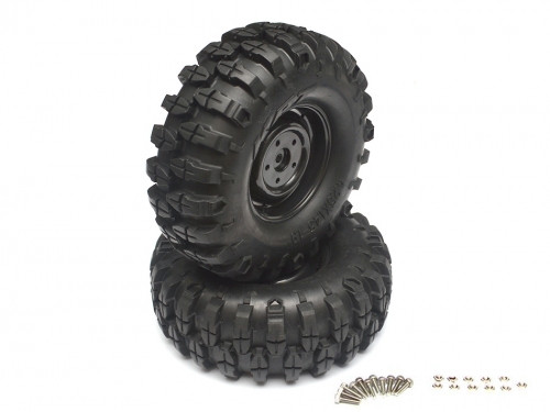 1/10 KRT Crawler Tire Set 108MM K2 Black