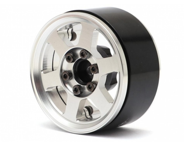 TE37X KRAIT™ 1.9 Aluminum Beadlock Wheels w/ XT606 Hubs (4) Silver