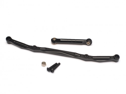 Aluminum Steering Linkage - 1 Set Black [RECON G6 The Fix Certified] 